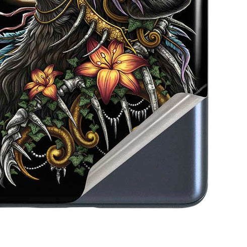 Wolf Howling by Sarah Richter Galaxy S20 Fan Edition Skin